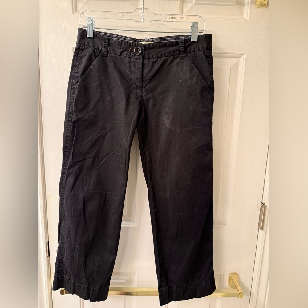 Black Cropped Pants